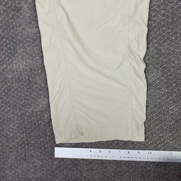 Columbia Insect Blocker Cargo Pants Men's XXL 34 Beige Belted Hiking Outdoor - Picture 13 of 15